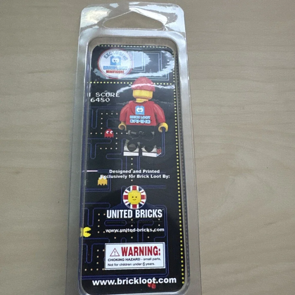 New Lego GAMER exclusive brickloot minifigure